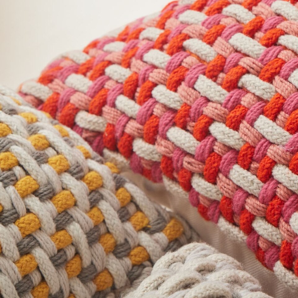 Basketweave Indoor/Outdoor Cushion