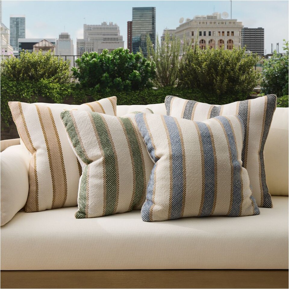 Outdoor Cabana Stripe Cushion