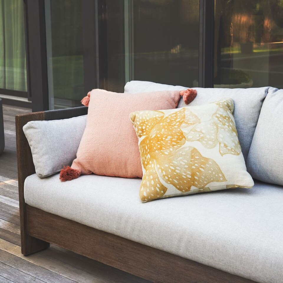 Coral Indoor/Outdoor Pillow