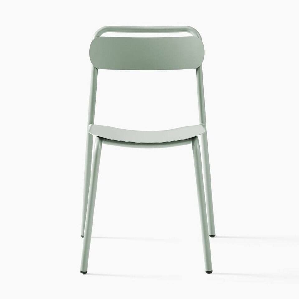 Garden Metal Stacking Chair (Set of 2)
