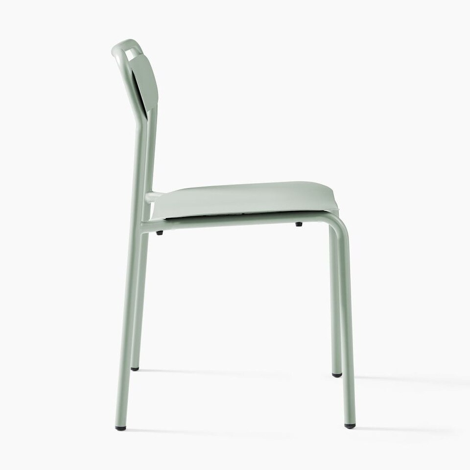 Garden Metal Stacking Chair (Set of 2)