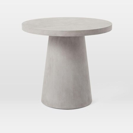 Pedestal Garden Bistro Table West Elm United Kingdom