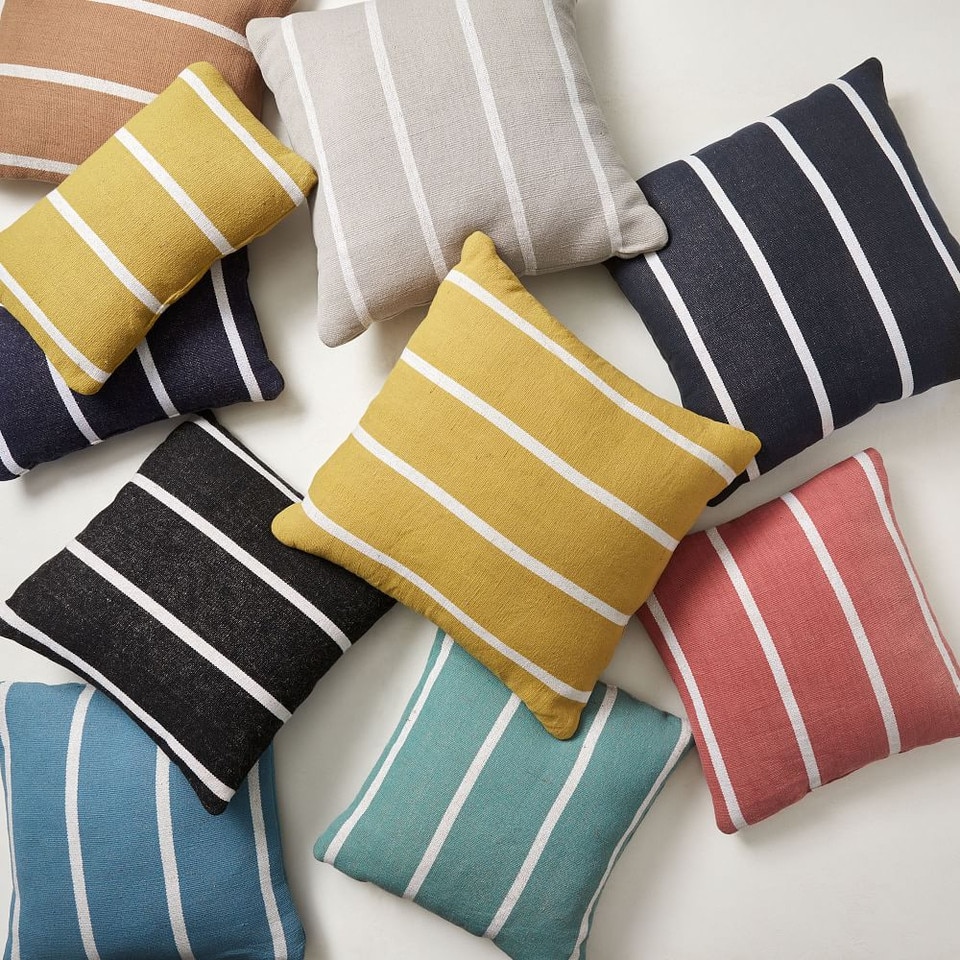 Simple Stripe Indoor/Outdoor Pillow