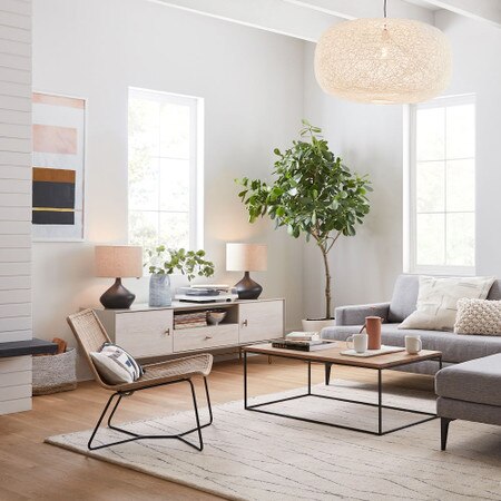 Garden Slope Lounge Chair West Elm United Kingdom