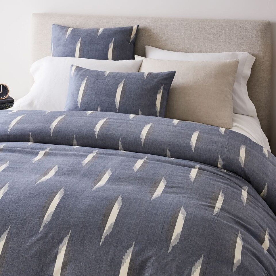 Oval Ikat Duvet Cover & Pillowcases