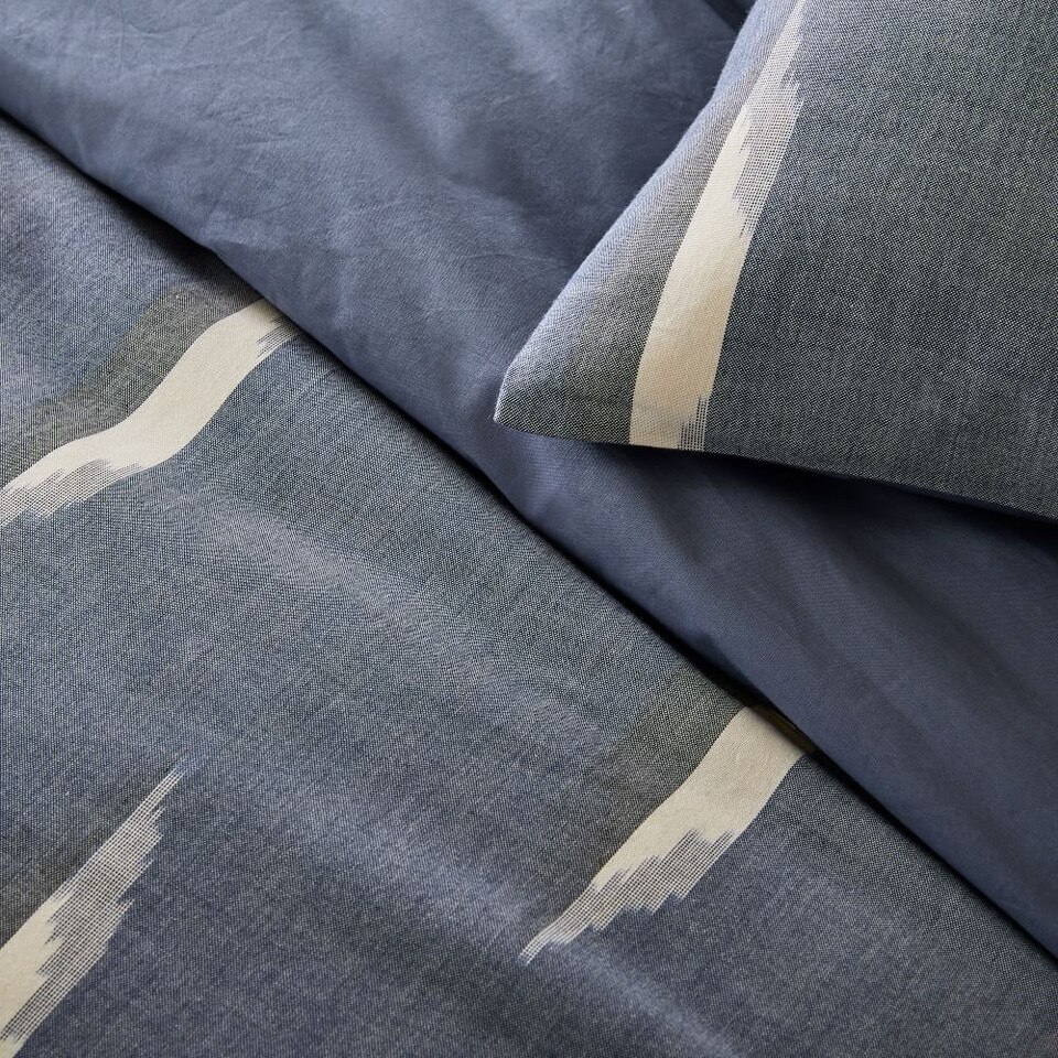 Oval Ikat Duvet Cover & Pillowcases