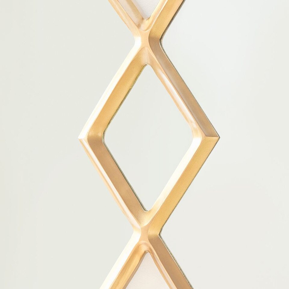 Overlapping Diamonds Mirror