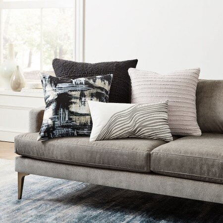 Painterly Brocade Cushion Cover West Elm United Kingdom