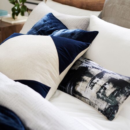 Painterly Brocade Cushion Cover West Elm United Kingdom