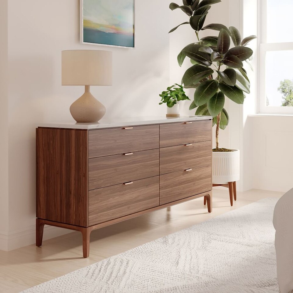 Parker 6-Drawer Chest (147 cm)