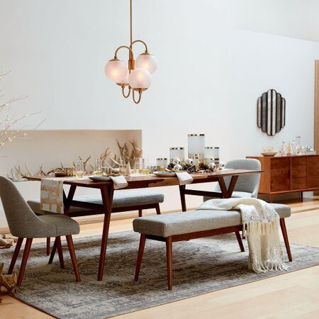 Mid Century Expandable Dining Table Walnut West Elm United Kingdom Mid Century Expandable Dining Table, Mid Century Modern Round Expandable Dining Table Set