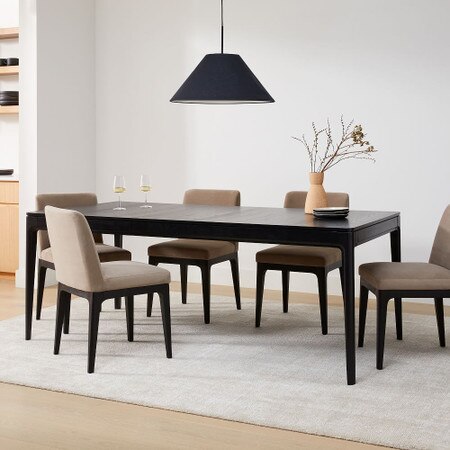 Vinoti Living Eztia Dining Table And Chairs Parker Extendable