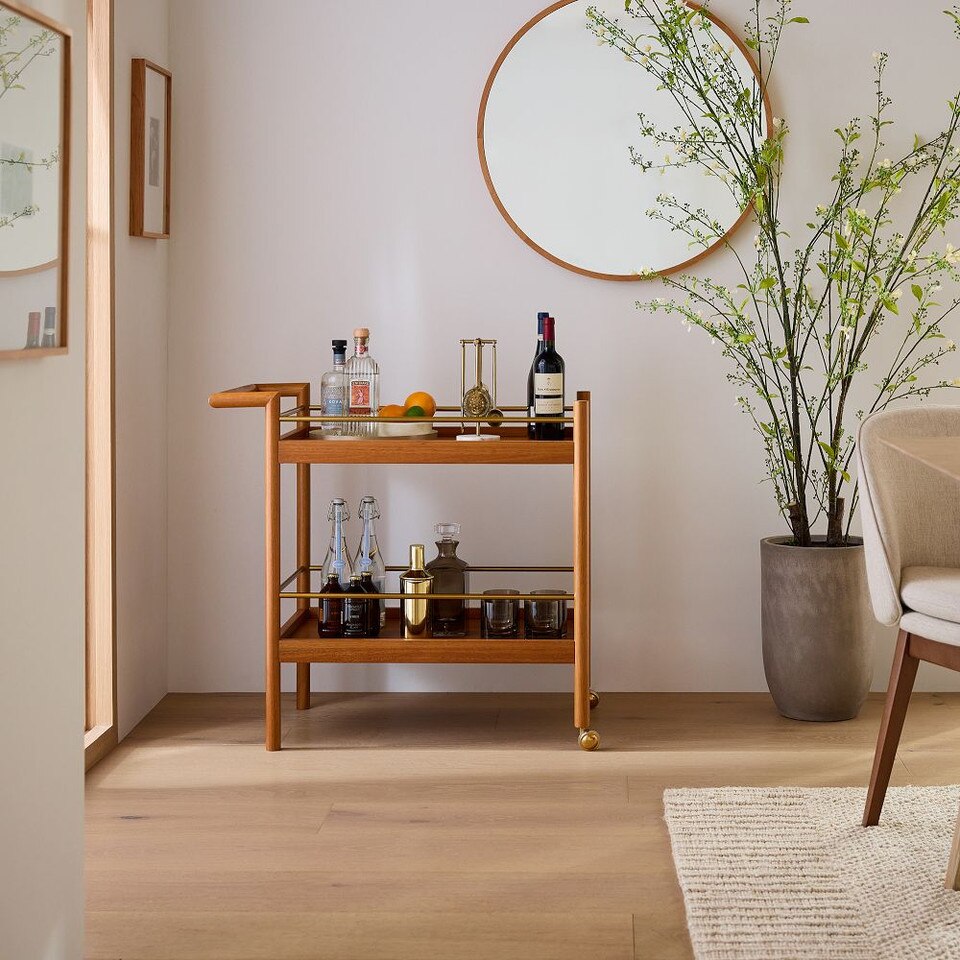 Mid-Century Modern Bar Cart (82 cm)