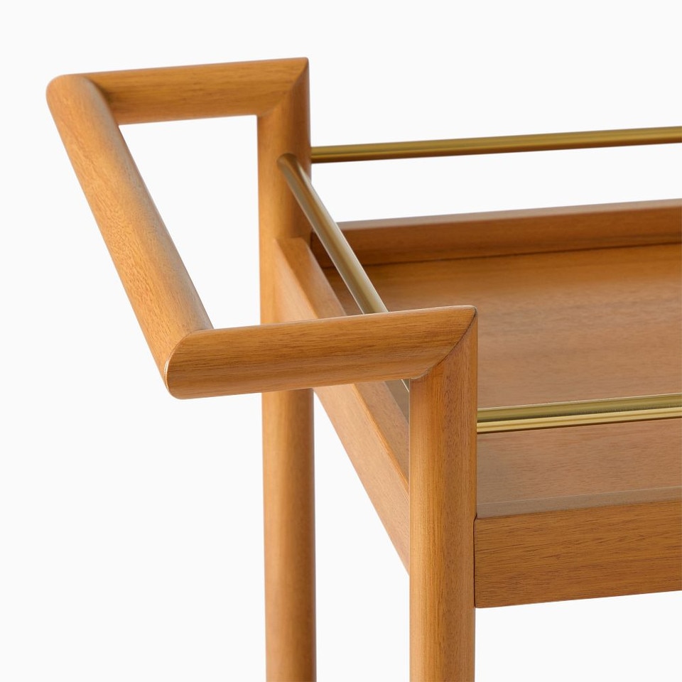 Mid-Century Modern Bar Cart (82 cm)