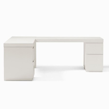 Parsons L Shaped Desk File Cabinet 2 Set West Elm United Kingdom