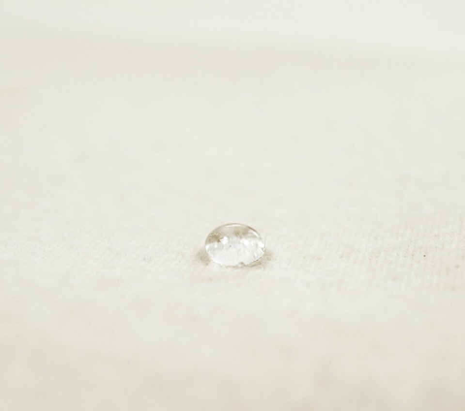 Twist Natural Cot Mattress by The Little Green Sheep