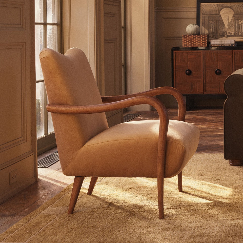 Pierce & Ward Bentwood Armchair