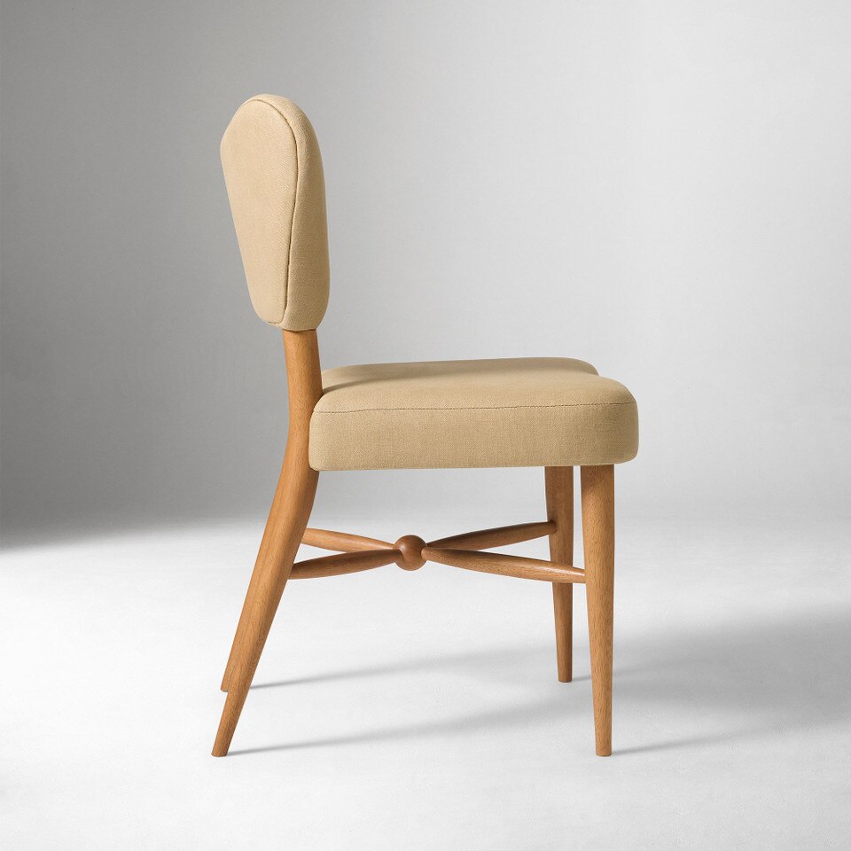 Pierce & Ward Curved Back Dining Chair