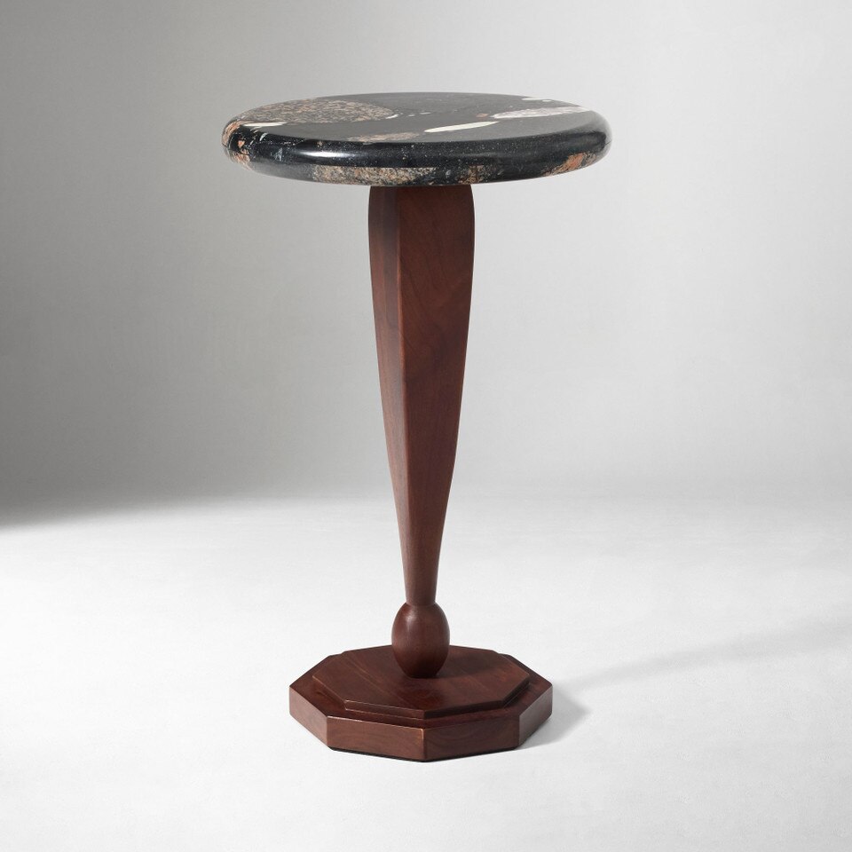 Pierce & Ward Granite Drink Table (33 cm)