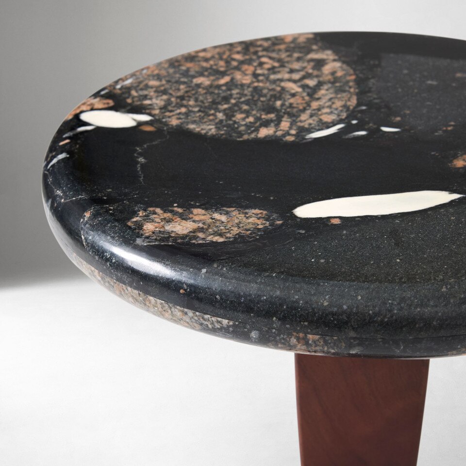 Pierce & Ward Granite Drink Table (33 cm)