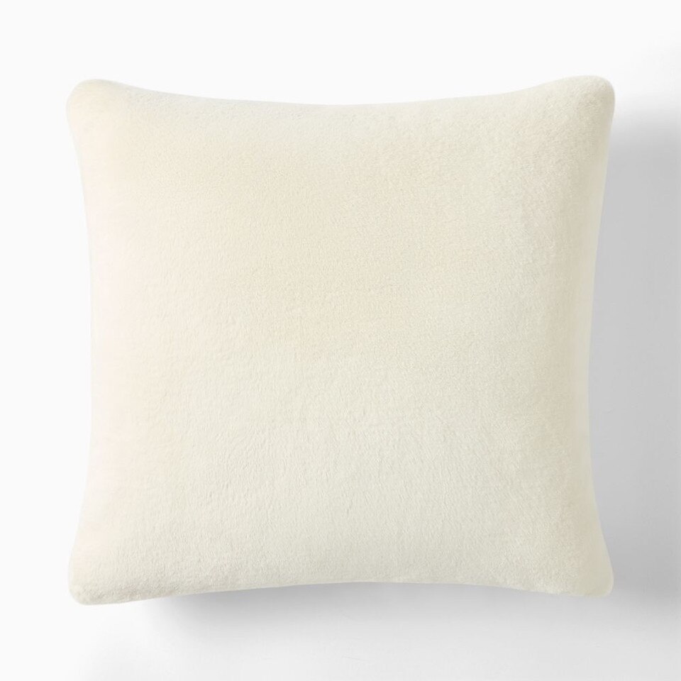 Plush Faux Fur Cushion Cover
