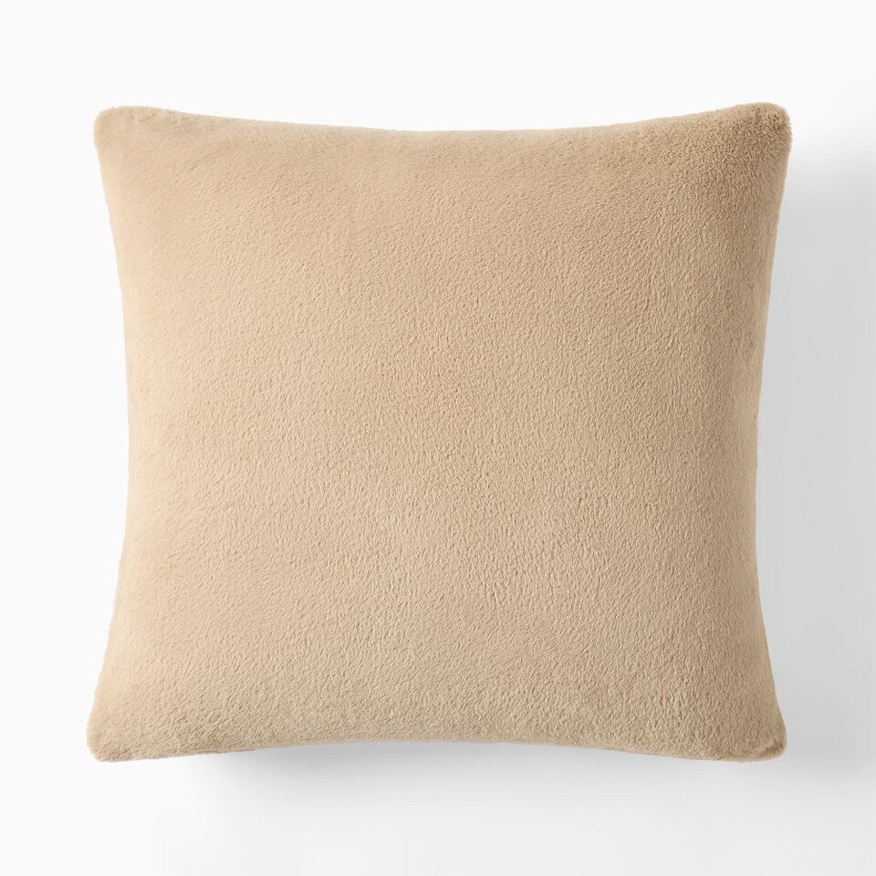 Plush Faux Fur Cushion Cover