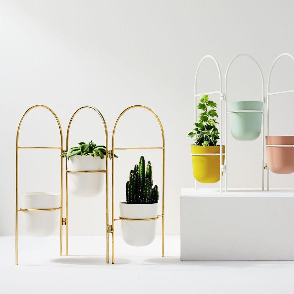 Portico Standing Planters - Folding Screen