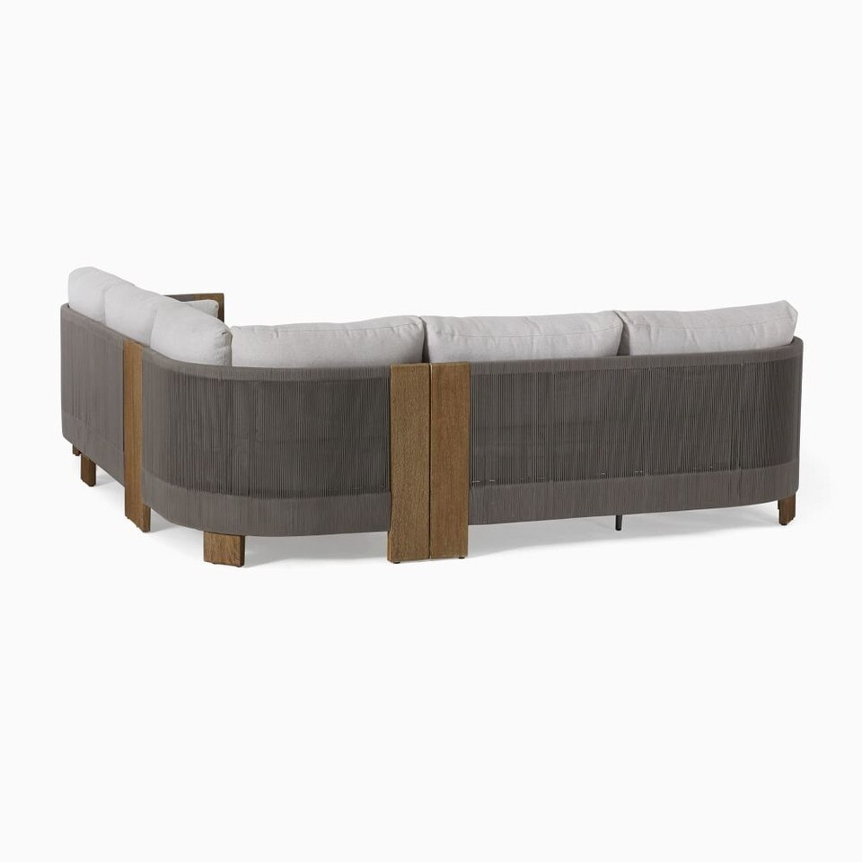Porto Garden 3-Piece Corner Sofa (254 cm)