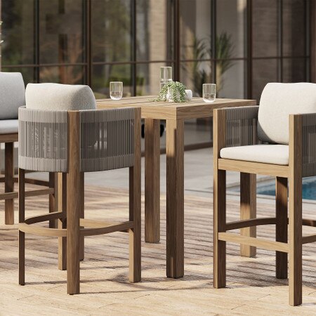Porto Garden Bar Stool West Elm UK