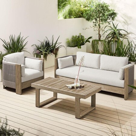 Porto Garden Sofa 193 Cm West Elm United Kingdom Porto Garden Sofa 193 Cm West Elm, Indoor Outdoor Sofa Furniture