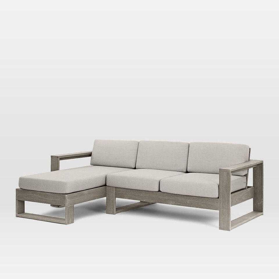 Portside Garden 2-Piece Chaise Sofa (234 cm)