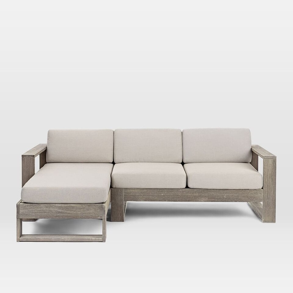 Portside Garden 2-Piece Chaise Sofa (234 cm)