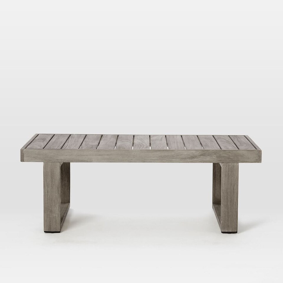 Portside Garden Rectangle Coffee Table (128 cm)