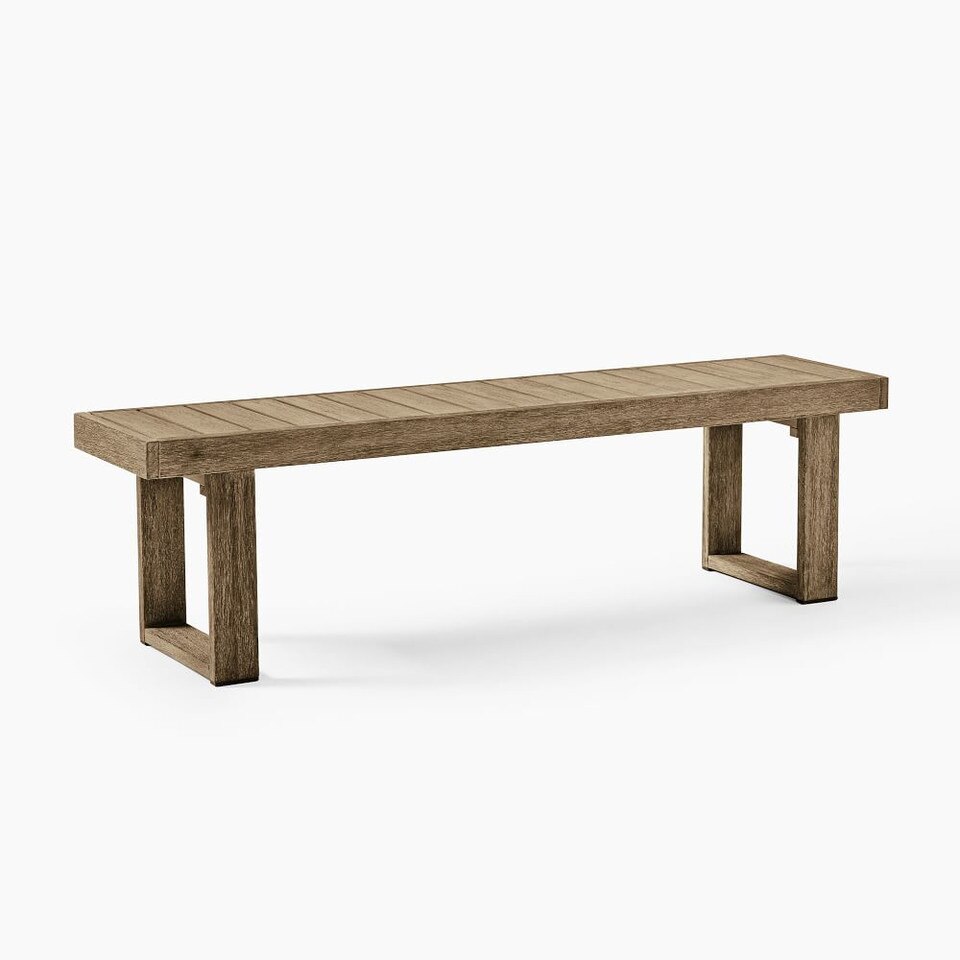 Portside Garden Expandable Dining Table & Benches Set
