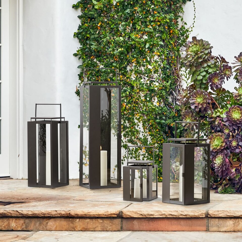 Portside Outdoor Metal Lanterns