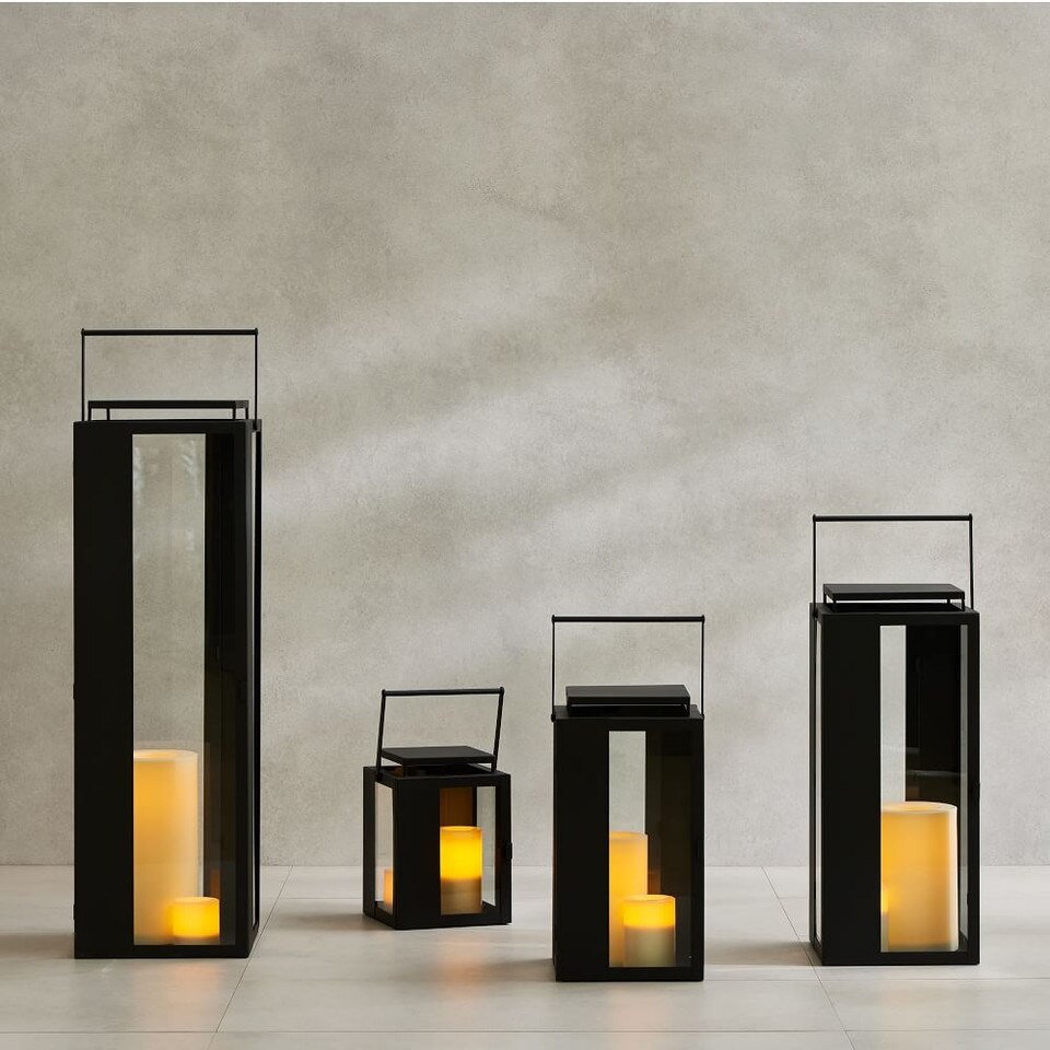 Portside Outdoor Metal Lanterns