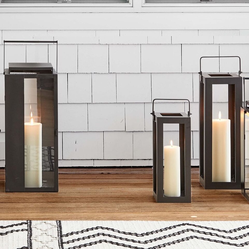 Portside Outdoor Metal Lanterns