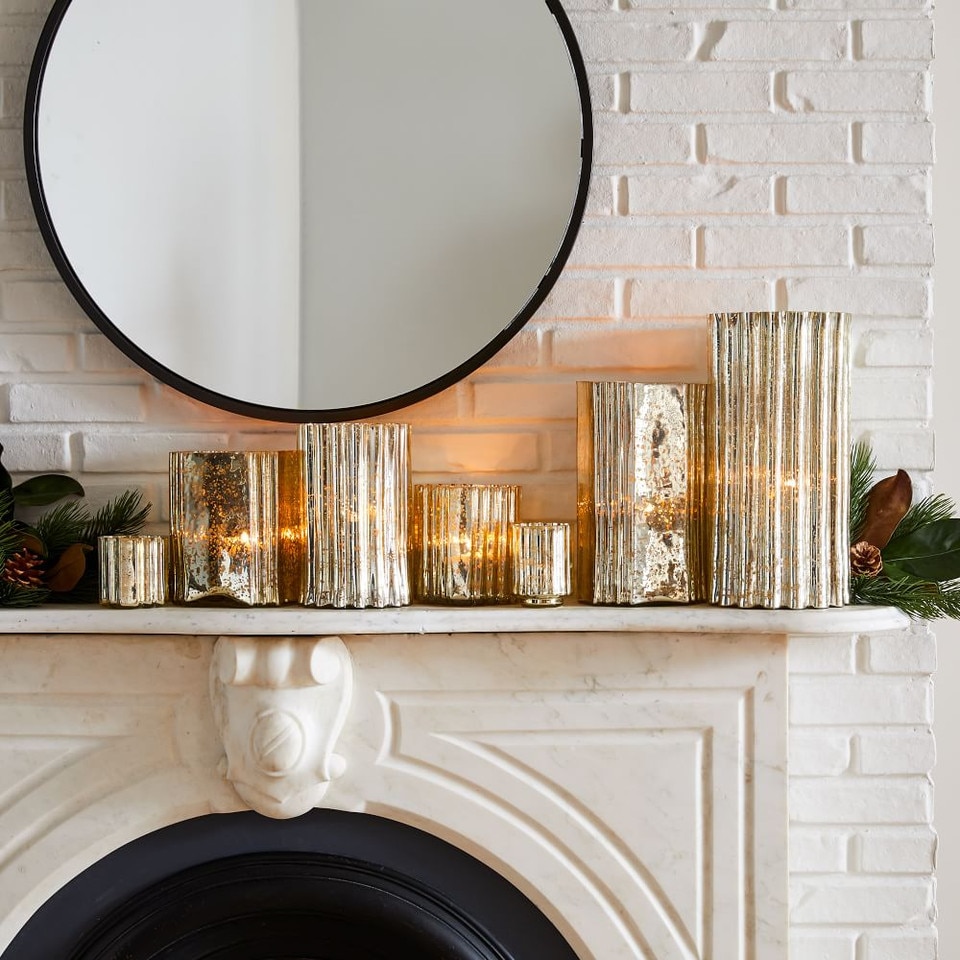 Decorator Mercury Candleholders