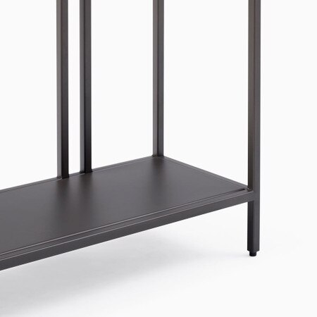 Profile Narrow Console Table West Elm United Kingdom Profile Narrow Console Table West Elm, Console Table With Shelf Uk