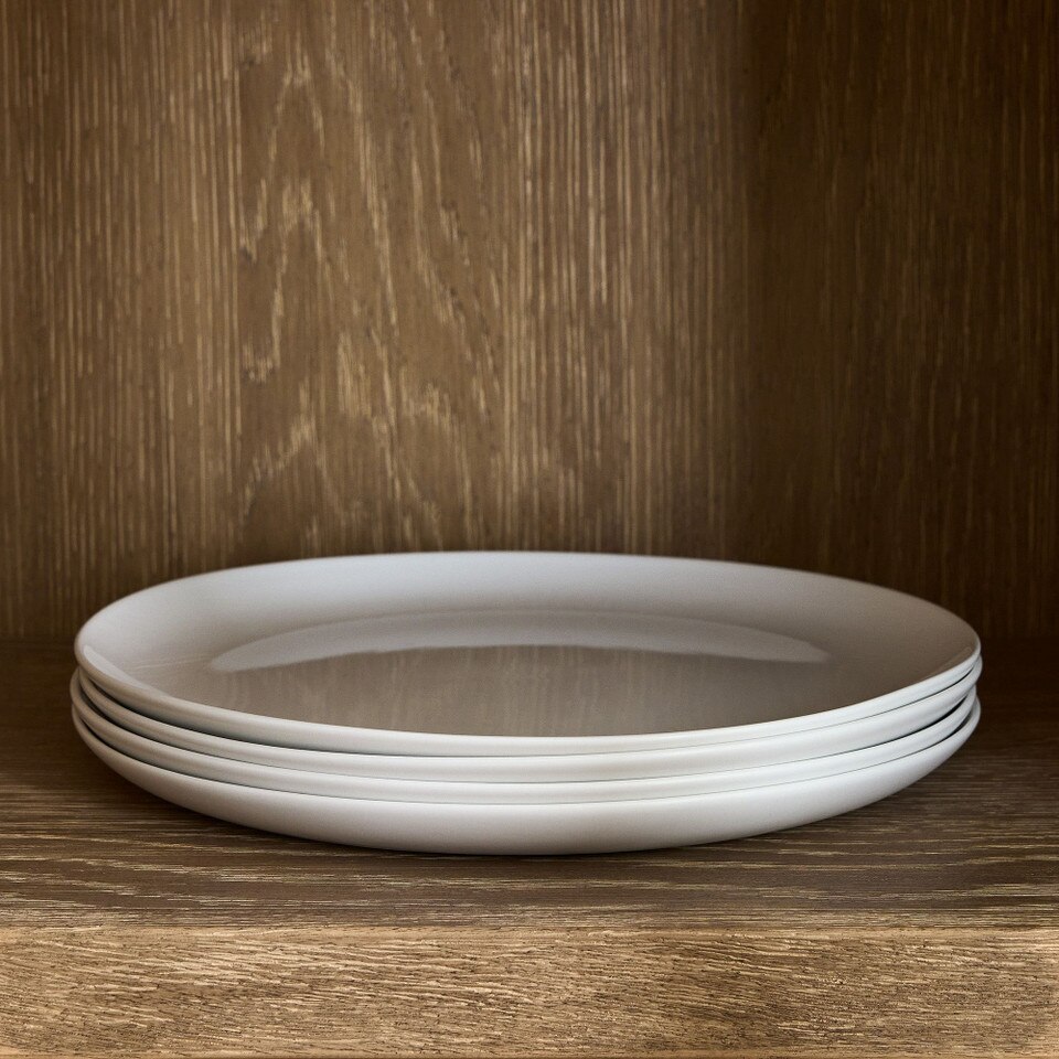 Pure Coupe Stoneware Dinner Plate