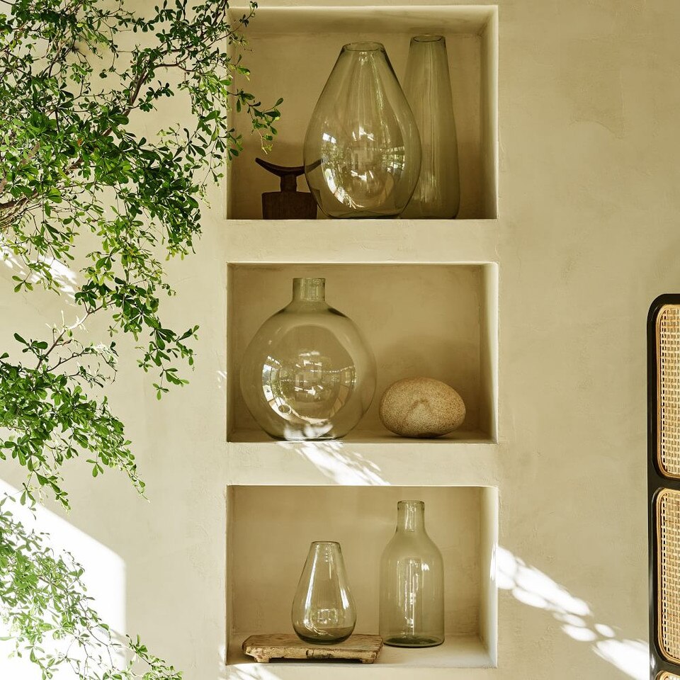 Pure Recycled Glass Vases