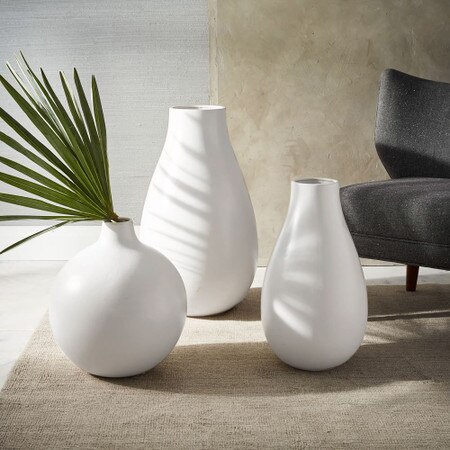 Oversized Pure White Ceramic Collection West Elm United Kingdom Oversized Pure White Ceramic Collection, Large Round White Vase Uk