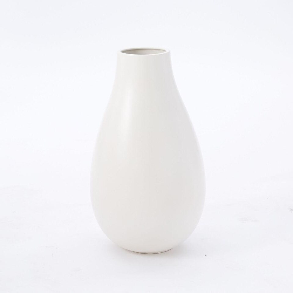 Oversized Pure White Ceramic Vases West Elm United Kingdom