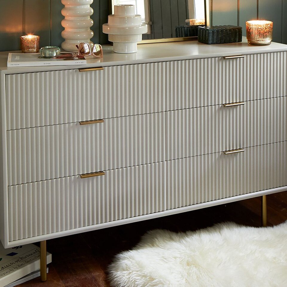 Quinn 6-Drawer Chest (142 cm)