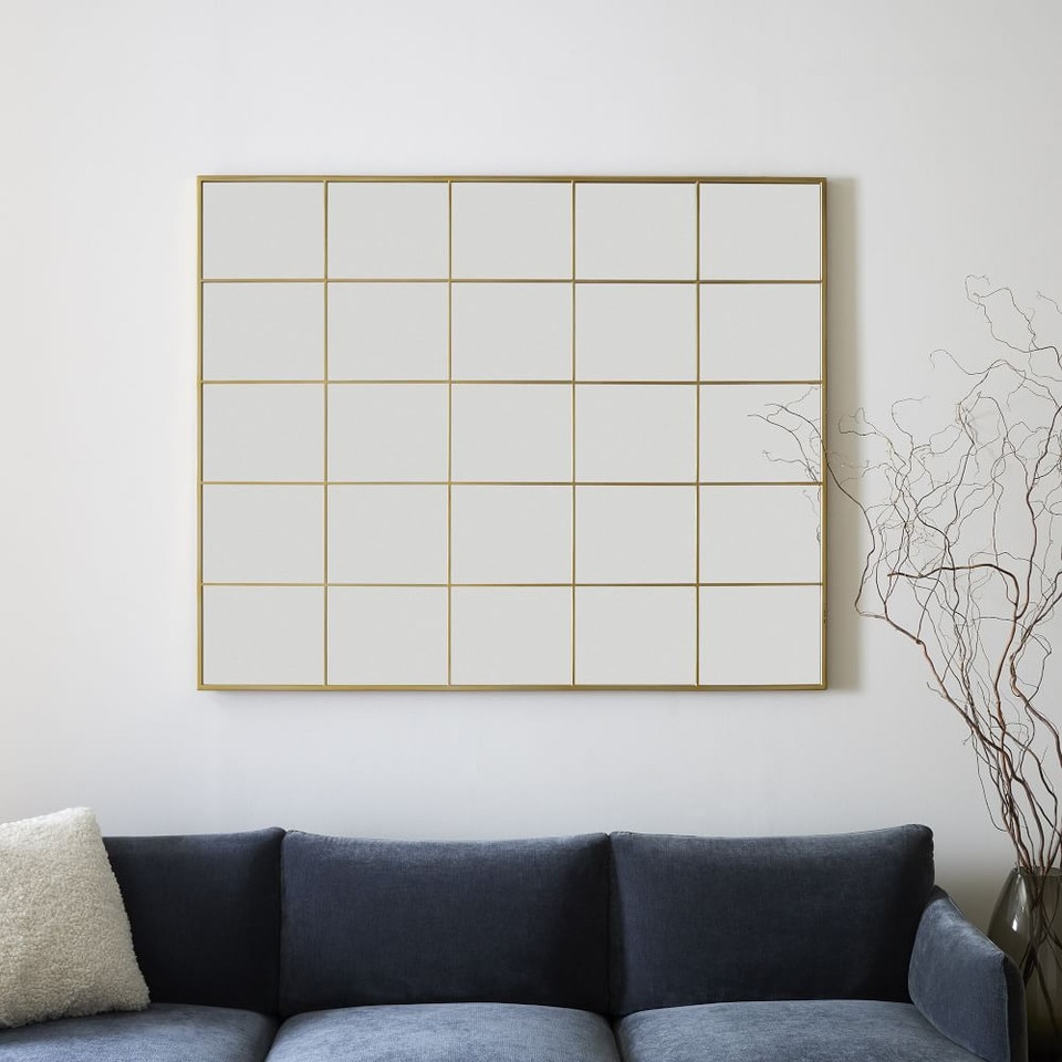 Raven Window Mirrors - Brass