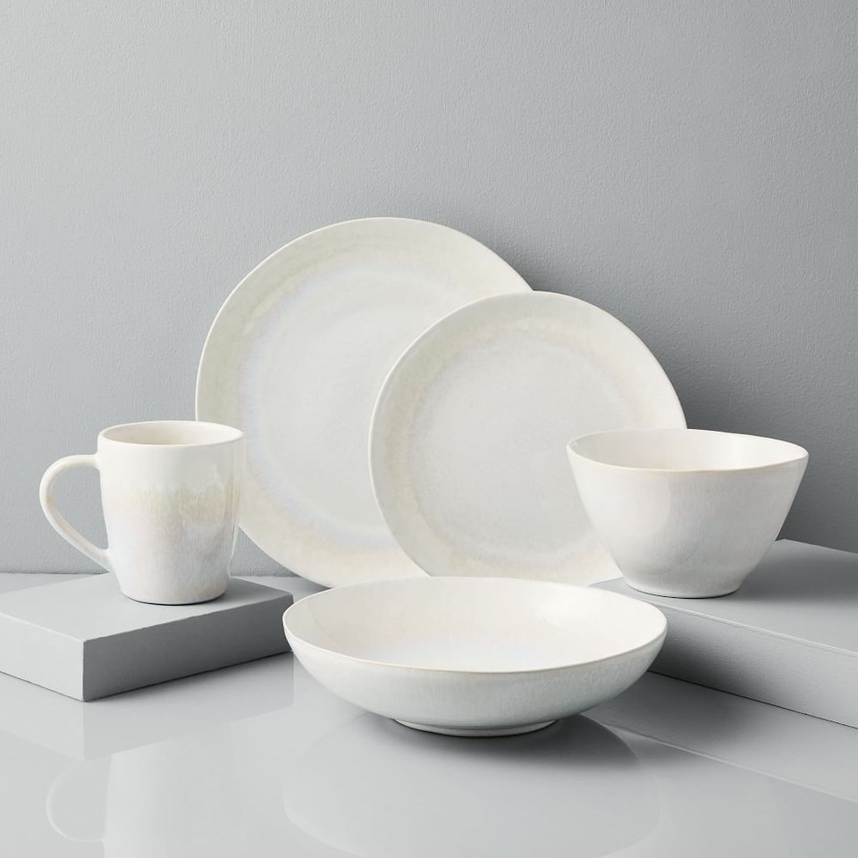 Reactive Glaze Stoneware Dinner Plates