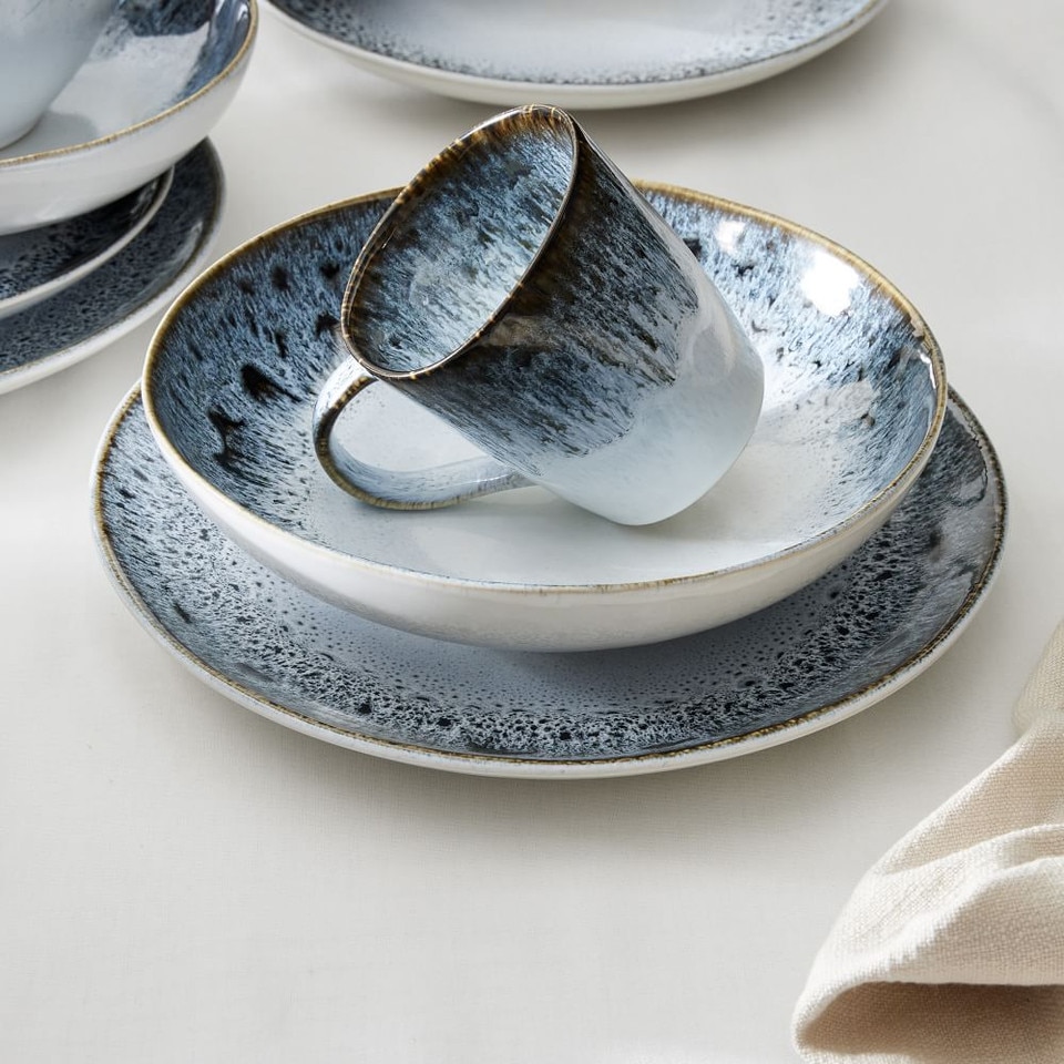 Reactive Glaze Stoneware Dinnerware Sets