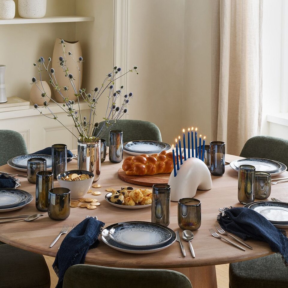 Reactive Glaze Stoneware Dinnerware Collection