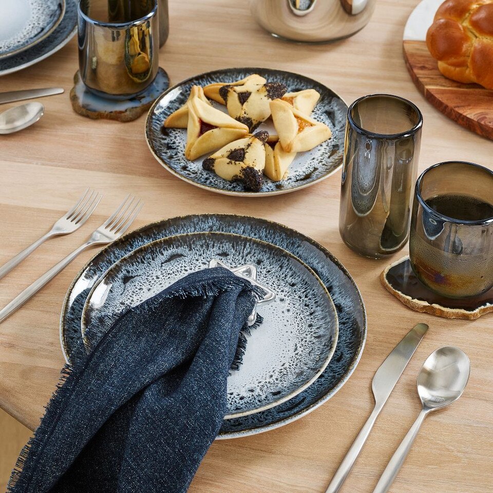 Reactive Glaze Stoneware Dinnerware Collection