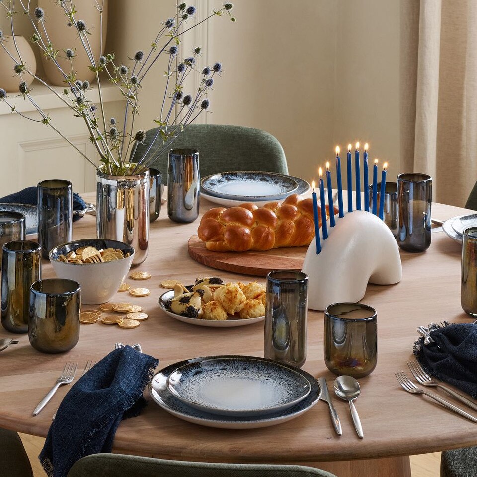 Reactive Glaze Stoneware Dinnerware Collection